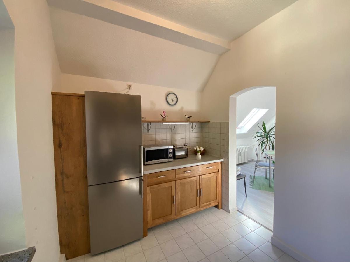 Waldblickwohnung Mit Schoener Terrasse Und Kamin Sebnitz Buitenkant foto