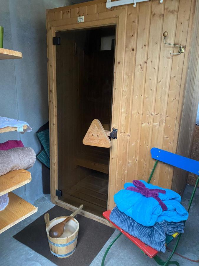 Waldblickwohnung Mit Schoener Terrasse Und Kamin Sebnitz Buitenkant foto