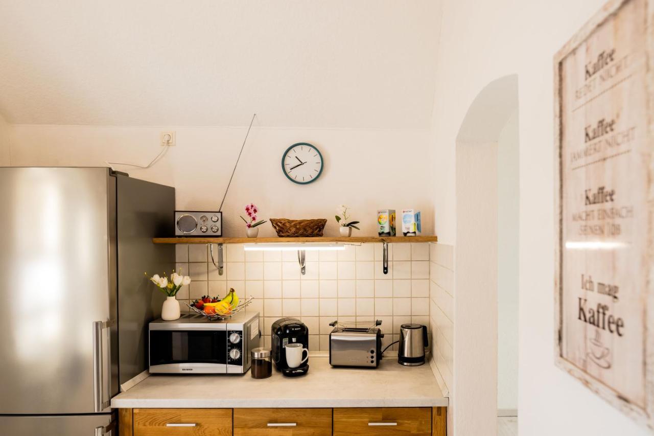 Waldblickwohnung Mit Schoener Terrasse Und Kamin Sebnitz Buitenkant foto